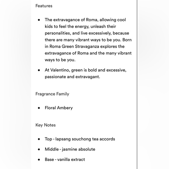 Valentino Travel Size Born In Roma Green Stravaganza w/Bag & 2 Deluxe Samples💚 - Picture 5 of 12